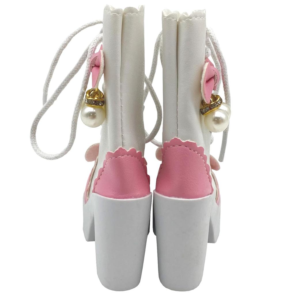 Кукольная платформа OLYOLY Короткие Высокие Милые Кукольные Миниатюрные Горничные Носки Включены [набор из 2 предметов] 1/3 Обувь, Сапоги, Каблуки, Одежда, Кукла, Лента, Костюм,