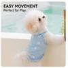 Soft Thin Breathable Mesh Pet Clothes, Summer Harness Vest for Small Medium Dogs & Cats, Lightweight Comfortable Daily & Outdoor Wear