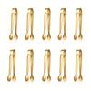 10pcs Stainless Steel Mini Tongs Set, Durable for Snacks, Cheese, Ice Bucket, Appetizers, Candy and Ice, Perfect for Buffet Bars and More