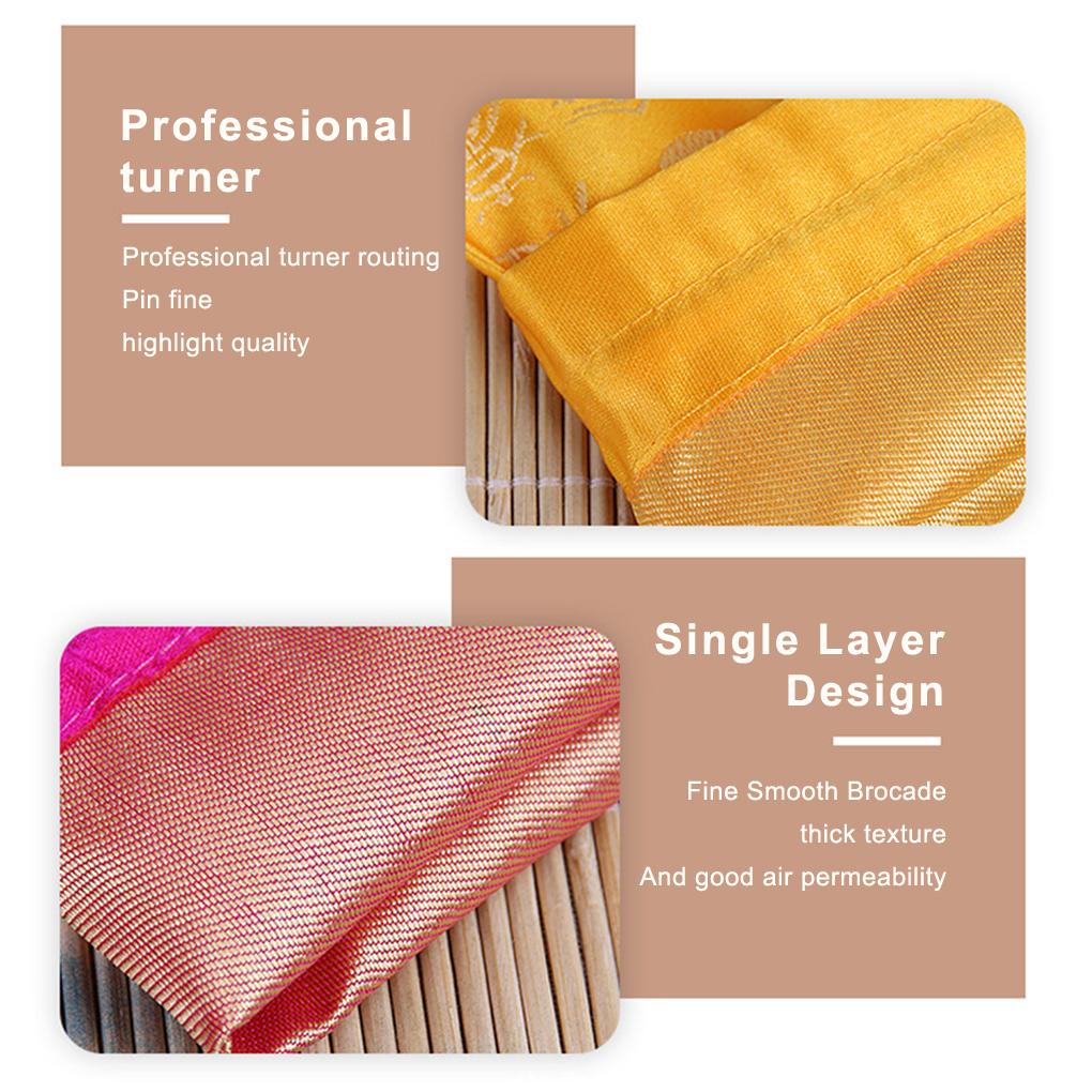 Мешочки на шнурке для украшений в китайском стиле из парчи, подарочные, карманы, кошельки, регулируемые чехлы для колец, Рождество, свадьба, для женщин, для девушек