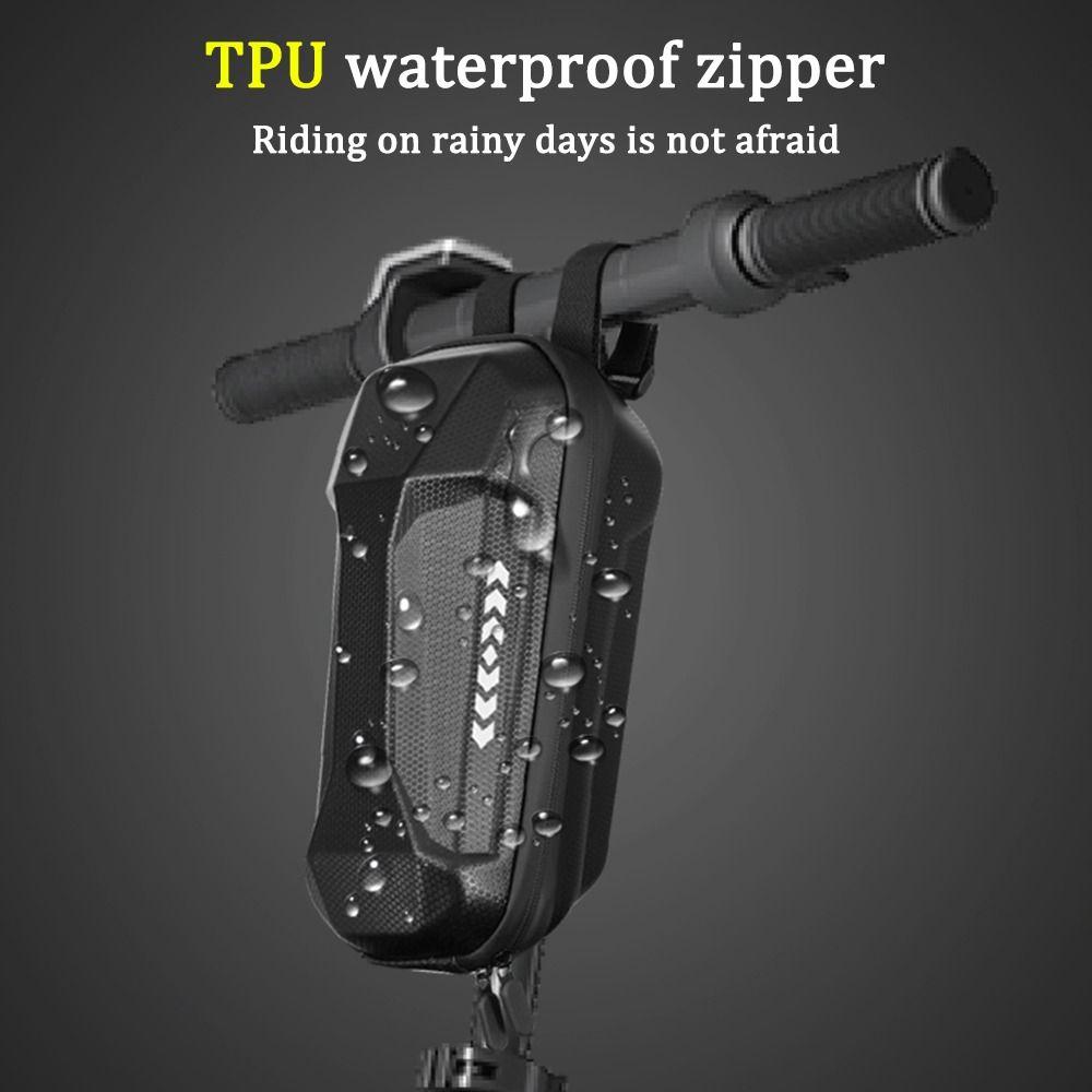 Waterproof Bicycle Bag EVA Storage Case Trendy Handlebar Hanging Bag