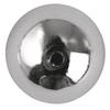 Round Plastic Beads - Rayher - 16-306-22 - Silver - 10 Mm - Pack of 22