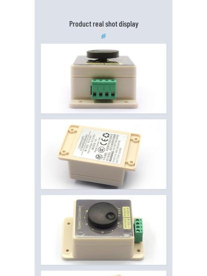 DC10-60V 20A 600W High-Power Brushed DC Motor PWM Speed Controller
