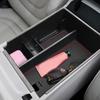 Center Console Organizer Tray For Hyundai Tucson NX4 Limited 2024Car Central Armrest ABS Secondary Storage Box S8O9