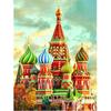 Алмазная вышивка Полный дисплей Церковь 5D Алмазная картина Полная алмазная мозаика Изображение
