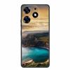 Чехол для Tecno Spark 20 Pro KJ6 Мягкий ТПУ Силикон Расписная Кошка Задняя Крышка для Tecno Spark 20 Pro 4G Чехол для Телефона Fundas Spark20 Pro