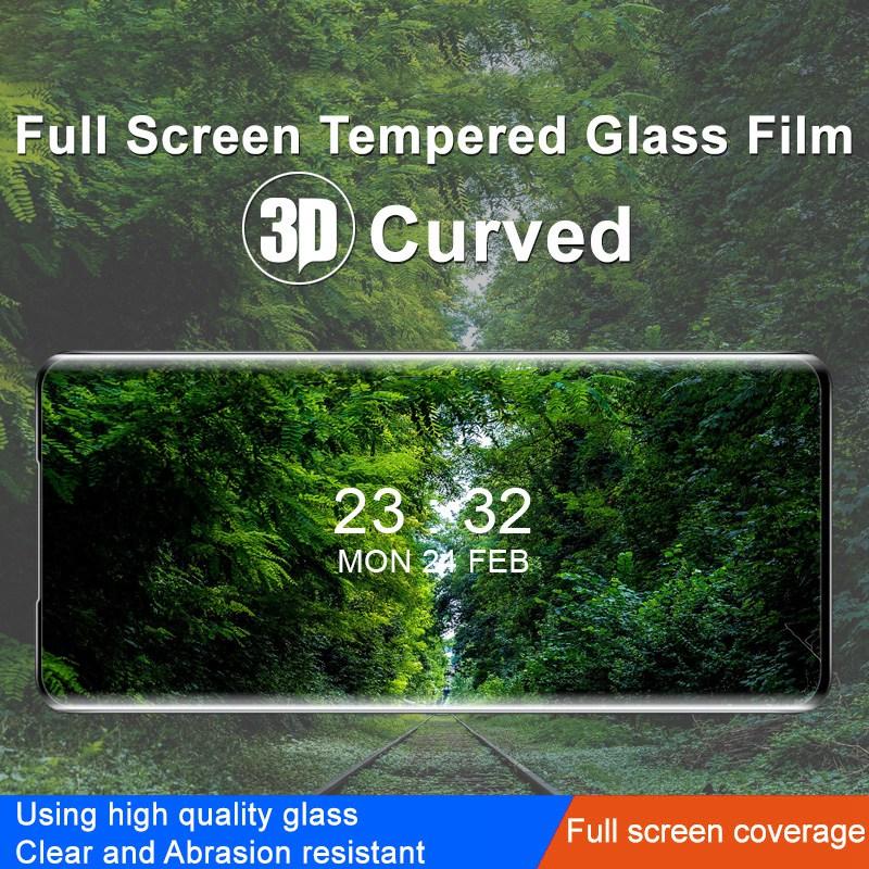 IMAK для Xiaomi 13 Lite/Civi 2 5G Защитная пленка из 3D-изогнутого закаленного стекла с боковым клеем, устойчивая к царапинам, ультрапрозрачная, с полной защитой экрана