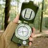 1 PCS Waterproof High Precision Compass Outdoor Gadget Sports Hiking Mountaineering Professional Military Army Metal Sight