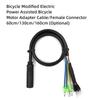 Bicycle To Electric Bike Conversion Motor Adapter Cable with Female Connector 6 Pin Hall Sensor and