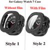 Чехол для Samsung Galaxy Watch 7 Ultra 47 мм Закаленное стекло Защита экрана от царапин Бампер Защитный чехол Аксессуары
