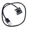 USB Camera Module 0.3MP OV7670 30FPS Manual Focus 160 degrees  Camera Board with Distortion for Video
