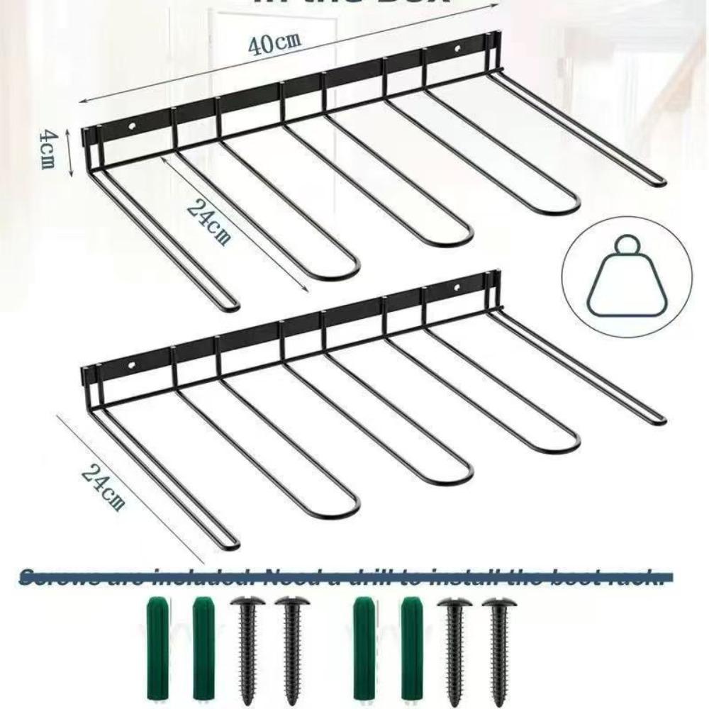 Dust-proof Upside Down Storage Rack Multifunction Shoes Hanger Entrance Shoe Rack Rain Boot