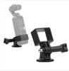 For Osmo Pocket Accessories Protector Cover Case Extend + Long Screw 1/4 Tripod Adapter Base Mount For DJI Action Camera