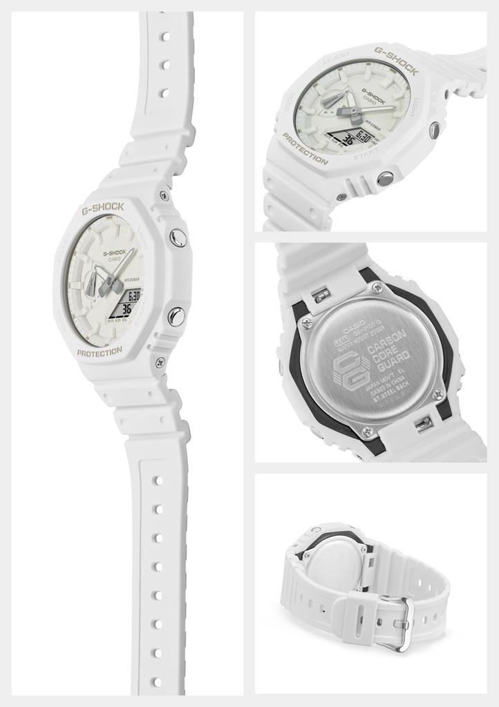Серия часов Белый [Casio] G-Shock []TONE-ONTONE GA-2100-7A7JF Мужские