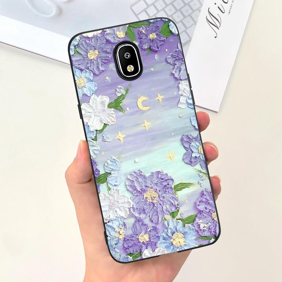 Для Samsung Galaxy J7 J5 J3 2017 Чехол SM-J330F J530F J730F ТПУ Чехол Модный Узор Мягкий Funda на Samsung J7 Pro 2017 Защитник