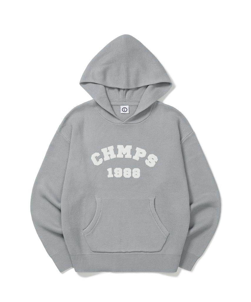 Худи с плетеным узором Chmps B22Ft12Ag