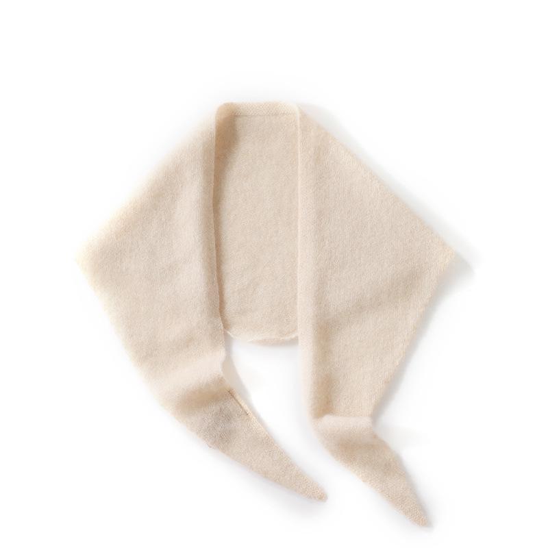 Женский кашемировый треугольный шарф: Мягкий, Теплый и Универсальный Шарф-манишка для Осени/Зимы