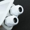 Солнечная двойная кабельная муфта ABS Фотоэлектрический кронштейн Распределительная коробка Кабельный ввод солнечной панели Белая пластиковая Детали для лодок и автофургонов