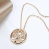 Kinel Life Tree Rose Gold Pendant Necklace
