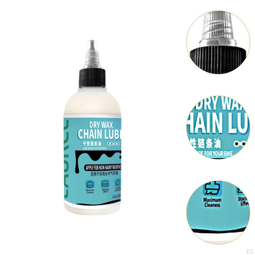 120ml Bicycle Chain Lubricant Lube Bike Oil Multiuse for Bottom Brackets