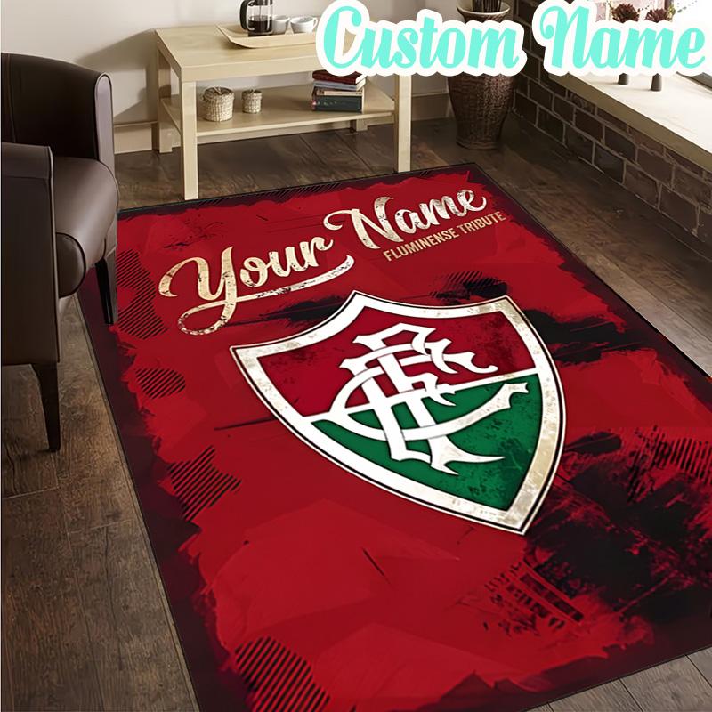 Custom Name America FC Rug, Office Rug, Chair Rug, Carpet for Living Rooms, Doormat Game Rug Home Decor Christmas Gifts