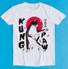 Kung Fu Catzilla Paw Black Cat Kitten Pet Meme Funny Gift Tee T Shirt K2141