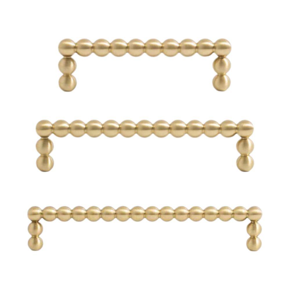 Small Round Ball Hardware Handle Solid Brass Cabinet Drawer Knobs Multipurpose