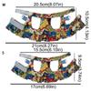 Multicolor Ferret Harness and Leash Set Floral Pattern Traction Rope Squirrel Floral Skirt Wear-resistant Breathable