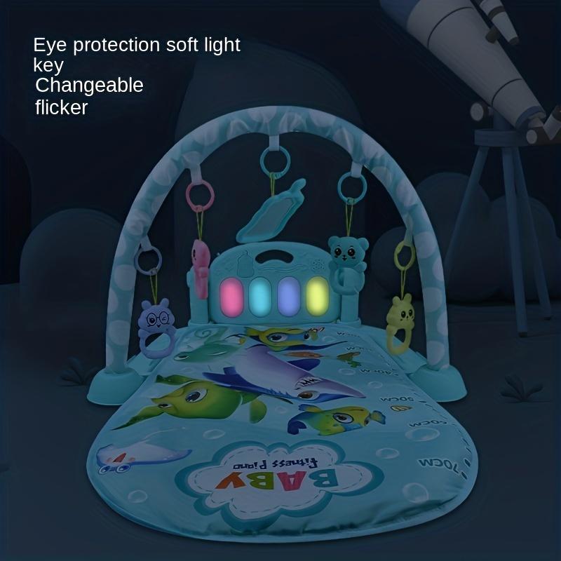 Ребенок, новорожденный, ребенок, музыка, свет, педальное пианино, подставка для фитнеса, коврик для сна, игровое одеяло, набор игрушек