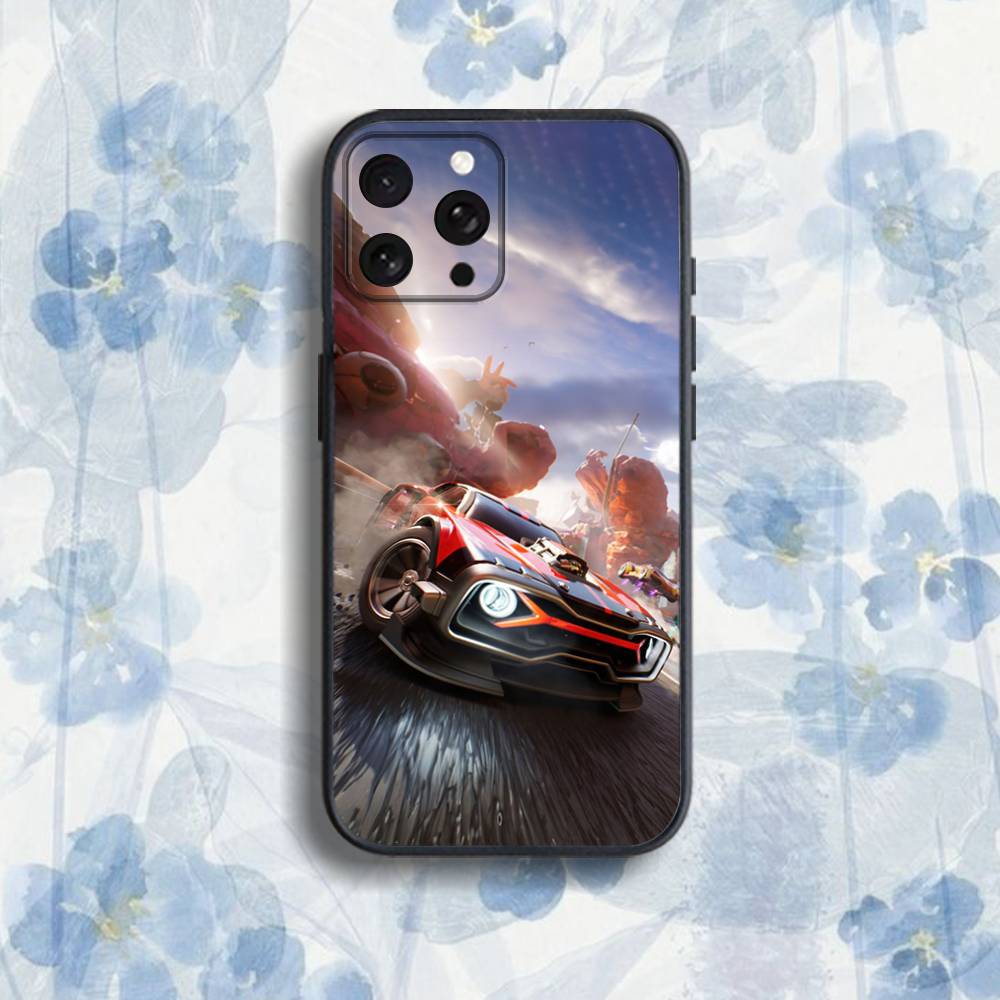 Game Rocket L-League Phone Case For iPhone 17,16,15,14,13,12,Pro,Max,Plus,E,SE4,Air,Mini Black Soft Box