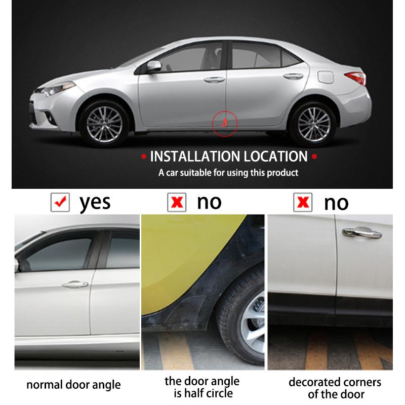 Car Stickers For Alfa Romeo For Alfa Romeo Car Door Corner Protector Cover Edge Guard Anti-Collision Scratch Giulietta GT 159 14