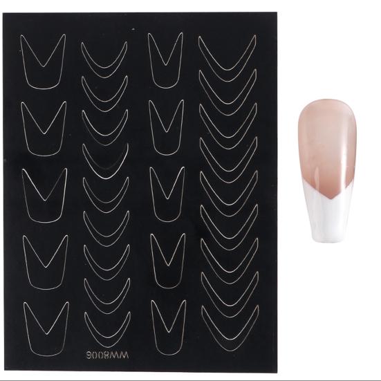 Изысканные наклейки для ногтей со звездами, сказочная мода, долговечность