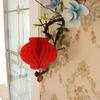 10Pcs Chinese Traditional Paper Honeycomb Lantern Plastic Hanging Garland  Shops Restaurant Party