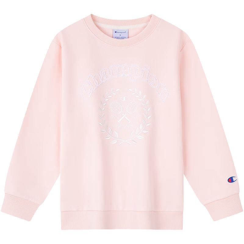Champion Свитшот с круглым вырезом для девочек