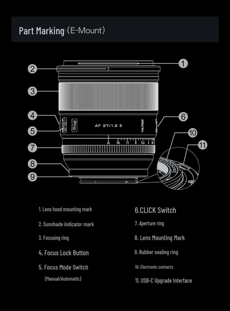 Viltrox 27mm f/1.2 Pro Фикс-объектив для беззеркальных камер с байонетами F/Z/E с автофокусом