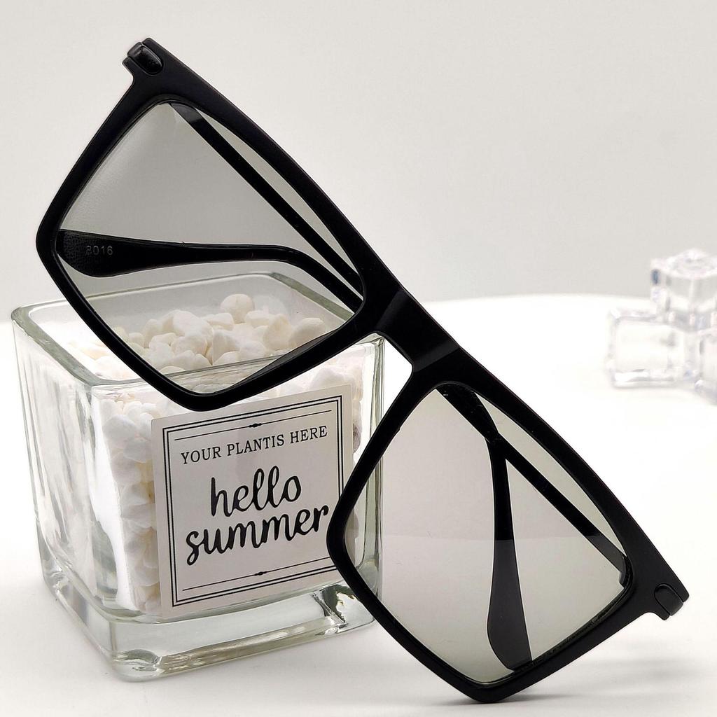 Поляризованные фотохромные металлические солнцезащитные очки с желтыми линзами для ночного видения и защиты от бликов для вождения