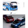 1/32 Mitsubishi Lancer Evolution GT3 Металлический сплав Модель автомобиля Литые игрушечные транспортные средства Модель Звук Свет Игрушки для детей Подарки