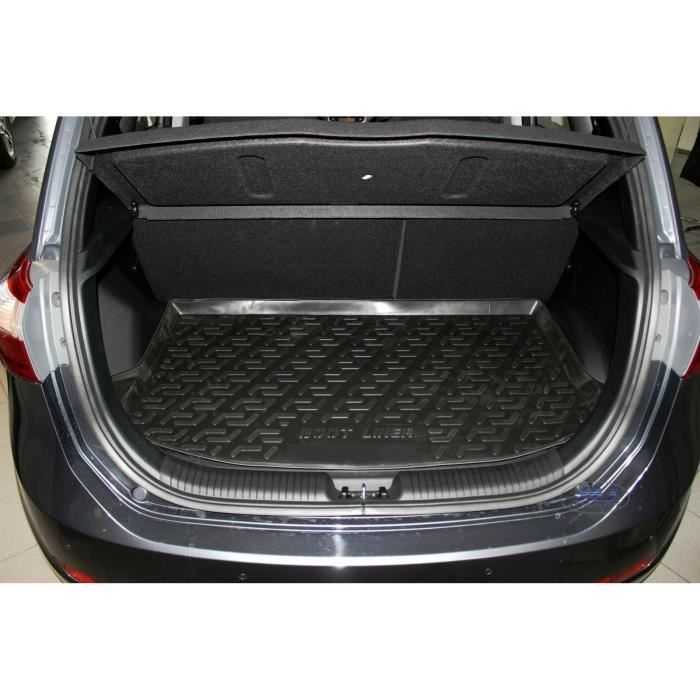 J&J AUTOMOTIVE | Tapis De Coffre Caoutchouc Premium Pour Hyundai Venga Depuis 2010