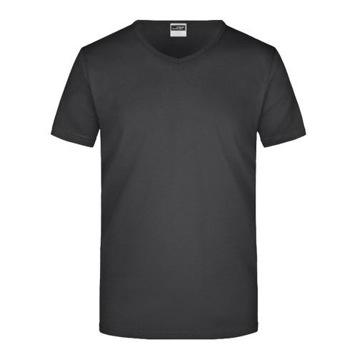 James and Nicholson Mens V Neck Slim T-Shirt
