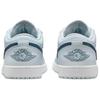 Jordan Air Jordan 1 Low Винтажные Баскетбольные Кроссовки Мужские Светло-голубой Белый 553558-400
