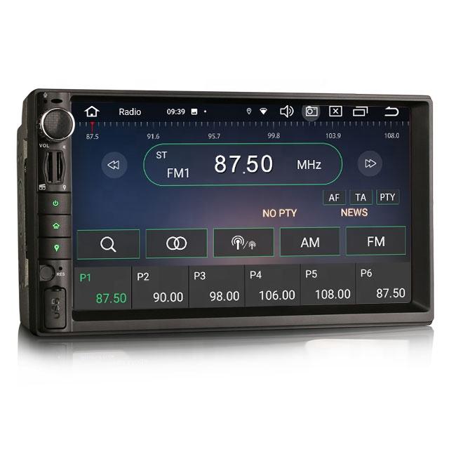 Erisin ES8549U 7\" Octa Core Universal 2 Din Android 13.0 DSP CarPlay TPMS DAB+ 4G GPS Car for DVD Player for NISSAN Auto Stereo