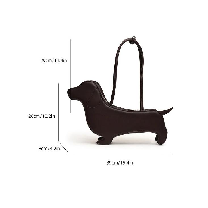 Трехмерные сумки через плечо с изображением животных из мультфильмов для женщин, ретро-сумка из искусственной ткани, женская сумка в корейском стиле, подмышечная сумка