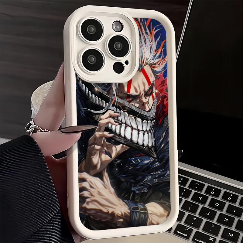Чехол для телефона iPhone 17 Air 16E 15 16 Pro Max D-Dandadans O-Okarun Аниме Чехол 14 Plus 13 12 Mini Мягкий Силиконовый Fundas