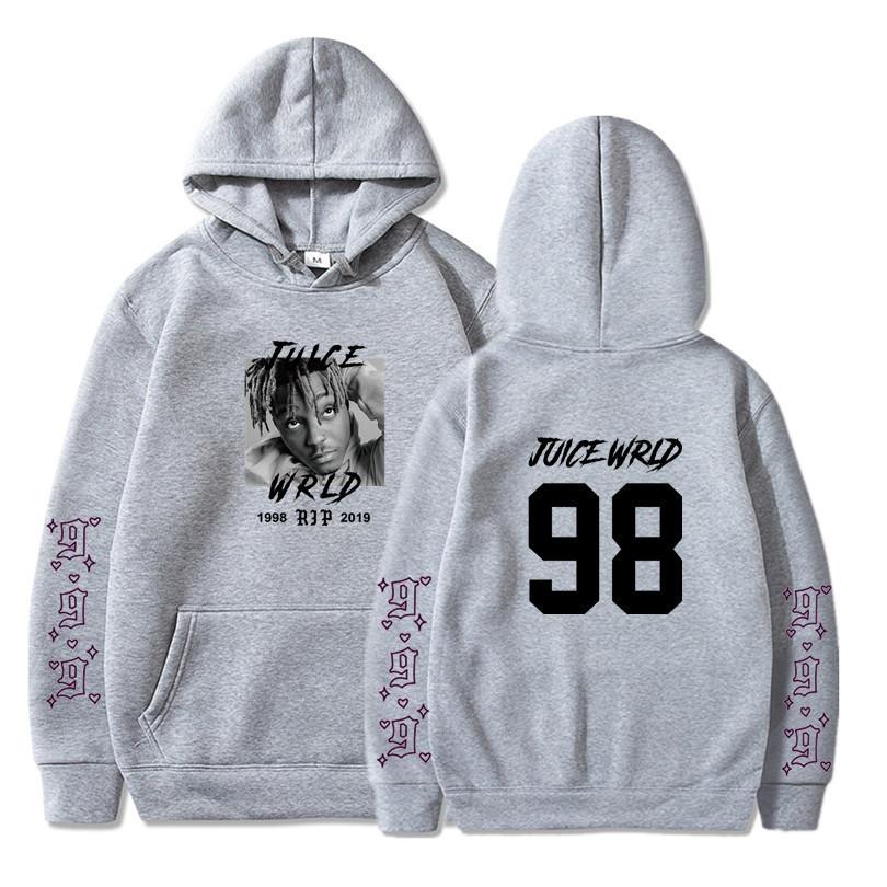 New rapper juice wrld same sweater loose men's and women's hooded sweater