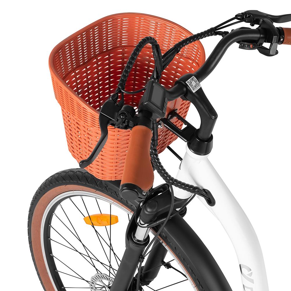 DYU C6 PRO Electric Bicycle With TowSeat For Adult 250W Motor 36V15.6AH Battery City Commuting Electric Bike 26.2-inch Tires Outdoor Riding E-Bike