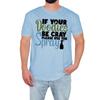 Funny Slogan Mens T-Shirt If Your Doodies Be Cray Retro Birthday Gift