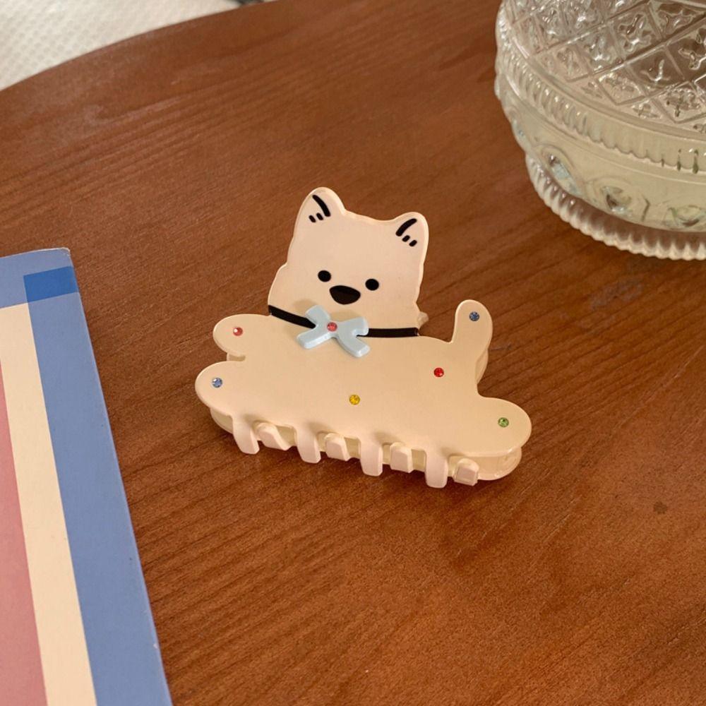 Cartoon Puppy Hair Claw Hairpin Dog Shark Clip Creative Animal Hair Clip Daily
