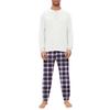 Men's Pajama Set, Long Sleeve And Long Pants, Two-piece Set