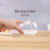 OIMG 95mm Disposable Clear Plastic Bubble Tea Cups