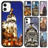 Мадрид Столица Испания Чехол для телефона Для iPhone 17 Air 16 16e 15 14 plus 11 12 13 pro max Защитный чехол coque